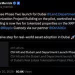 Dubai Land Department launches second phase of real estate tokenization program to expand fractional property ownership in the emirate