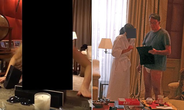 Epstein’s red-panelled room