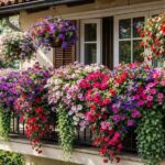 Gardeners transform small city balconies across Europe and urban Nigeria into cascading floral retreats as trailing plants redefine vertical gardening trends
