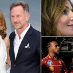Geri Halliwell and Christian Horner