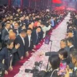 Henan Kuangshan Crane Co. stuns employees by handing out 26 million dollars in cash at annual end of year party in China