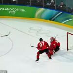 Jack Hughes scores golden goal to secure United States hockey gold medal in thrilling overtime victory against Canada in Italy