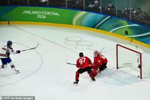 Jack Hughes scores golden goal to secure United States hockey gold medal in thrilling overtime victory against Canada in Italy
