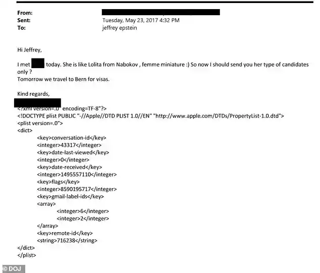 Jeffrey Epsteins emails