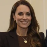 Kate Middleton Wears Sustainable 9ct Recycled Gold Heart Necklace While Attending Public Engagement at Lambeth Palace