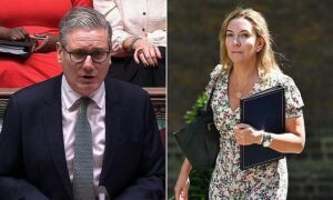 Keir Starmer and Dame Antonia Romeo