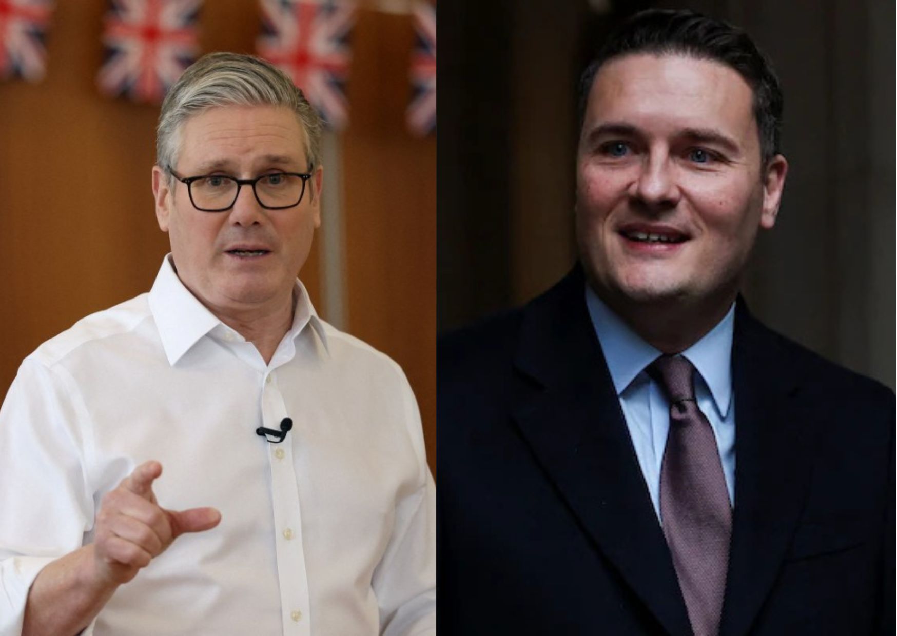 Keir Starmer and Wes Streeting