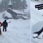 Rescue teams scramble to locate nine missing backcountry skiers after avalanche strikes Castle Peak in California’s Sierra Nevada