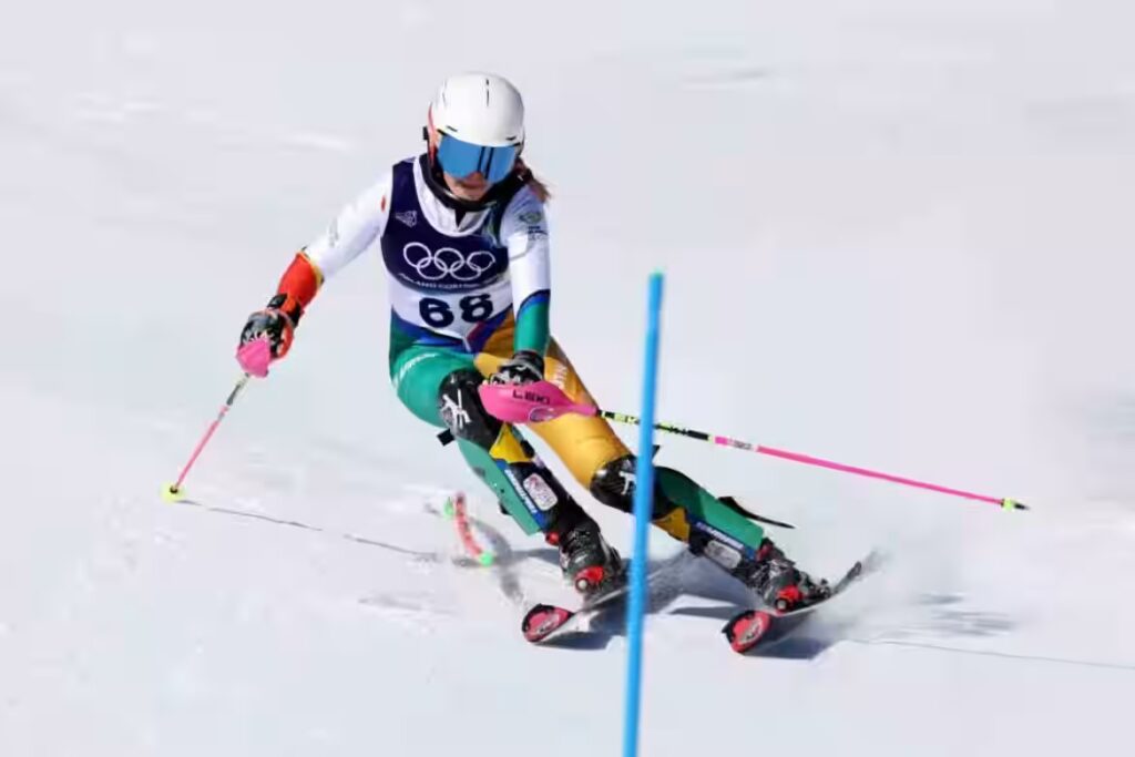 Lara Markthaler surprises fans by improving her overall ranking in women’s slalom at the Milano Cortina Winter Olympics in Italy