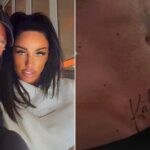 Lee Andrews and Katie Price