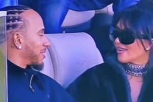 Lewis Hamilton and Kim Kardashian