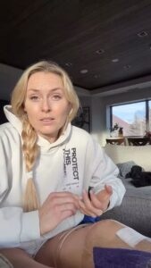 Cristiano Ronaldo sends heartfelt message to Lindsey Vonn after American skiing star suffers career-threatening Winter Olympic crash in Milano-Cortina