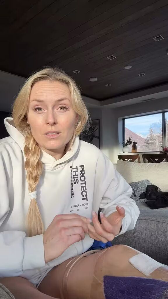 Cristiano Ronaldo sends heartfelt message to Lindsey Vonn after American skiing star suffers career-threatening Winter Olympic crash in Milano-Cortina