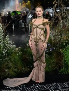 Margot Robbie and Jacob Elordi Turn a Rain-Soaked London Premiere Into a Flirty Wuthering Heights Red Carpet Moment in Leicester Square