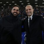 Massimiliano Allegri and Cesc Fabregas