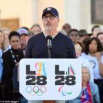 Los Angeles Mayor Karen Bass urges Casey Wasserman to resign as 2028 Olympics chairman after revealing flirtatious emails with convicted sex trafficker Ghislaine Maxwell in California