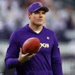 Minnesota Vikings head coach Kevin O’Connell mourns the tragic death of wide receiver Rondale Moore in New Albany Indiana as NFL community reels from shocking loss