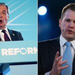 Nigel Farage and Robert Jenrick