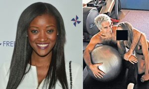 Nina Keita and Jeffrey Epstein