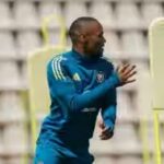 Orlando Pirates winger Kamogelo Sebelebele prepares to challenge Mamelodi Sundowns defence with his goal-scoring ability in South Africa