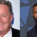 Piers Morgan and Jamie Foxx