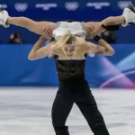 Piper Gilles saves Canadian ice dance routine from wardrobe disaster during dramatic rhythm dance performance at the 2026 Winter Olympics in Milan