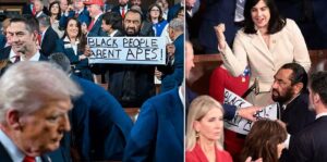 President Donald Trump declares golden age of America during fiery State of the Union speech at the US Capitol as Al Green protest sparks dramatic removal from House chamber