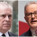 Prince Andrew and Anthony Albanese