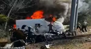 Prison Officer Michael Valera and Inmate William Rodman Die After Van Crashes and Catches Fire on Interstate 10 in Mississippi