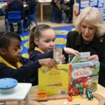 Queen Camilla opens milestone Coronation Library at Camden primary school as she continues royal duties in north London