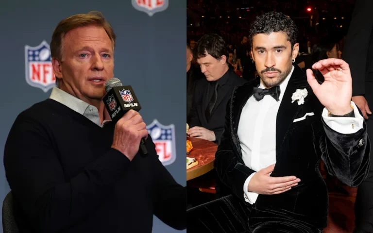 Roger Goodell and Bad Bunny