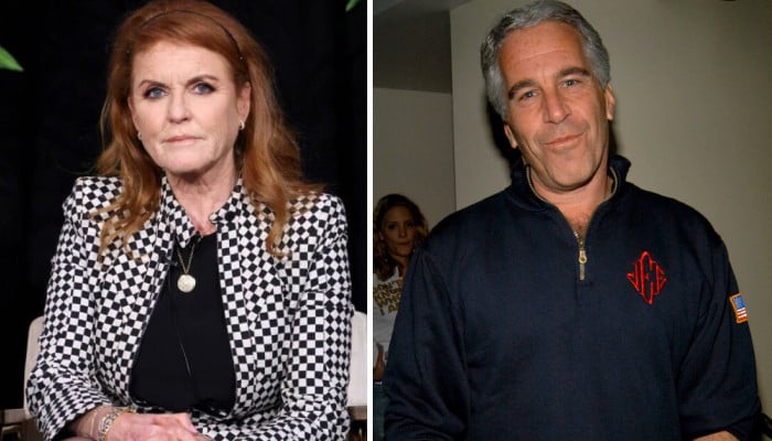 Sarah Ferguson and Jeffrey Epstein
