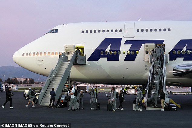 Seattle Seahawks arrive in California as quarterback Sam Darnold and star players get ready for championship battle
