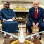 Sheikh Tahnoon and Donald Trump