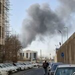 Smoke Rises Over Iran