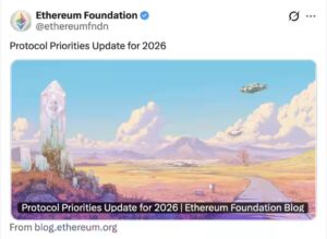 The Ethereum Foundation unveils bold 2026 protocol priorities in global crypto markets as it pushes faster transactions smarter wallets and quantum security plans