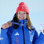 Zoe Atkin wins Olympic halfpipe bronze and follows sister Izzy’s footsteps for Team GB in Livigno