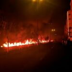 Iran Launches Missile Barrage Targeting Israel as Tehran Burns