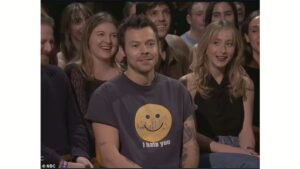 Ryan Gosling Gets Distracted By Harry Styles During SNL Monologue In New York