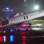 Air Canada Plane Collides with Vehicle and Triggers Emergency Response at LaGuardia Airport New York