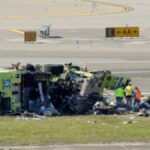 Air Traffic Controllers Trigger Deadly Runway Disaster as Air Canada Jet Slams Into Firetruck at LaGuardia Airport New York