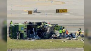 Air Traffic Controllers Trigger Deadly Runway Disaster as Air Canada Jet Slams Into Firetruck at LaGuardia Airport New York