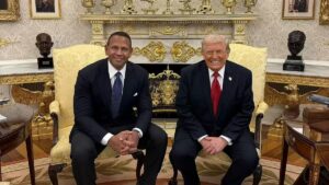Alex Rodriguez and Donald Trump