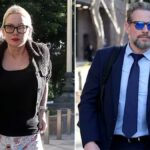 Alice Evans and Ioan Gruffudd