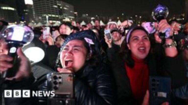 BTS Reunites for First Full Group Concert and Electrifies Fans at Gwanghwamun Square Seoul