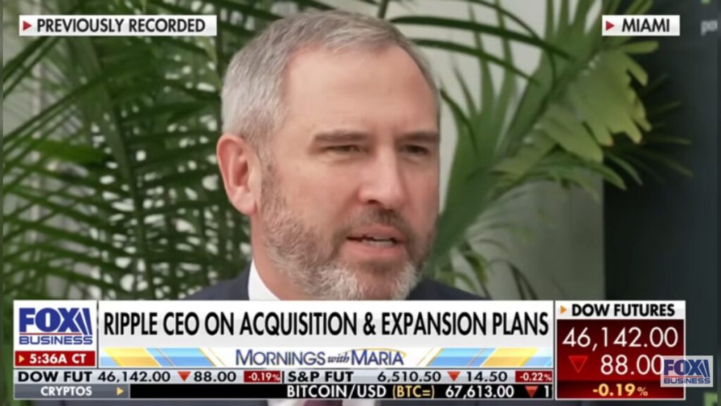 Brad Garlinghouse Predicts Stablecoins Will Transform Corporate Payments Across the United States