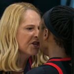 Brenda Frese and Oluchi Okananwa