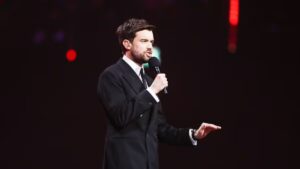 Brits Awards 2026 sees record low viewers as Jack Whitehall hosts star-studded show in Manchester