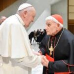 Cardinal Ernest Simoni Venerates St. Francis of Assisi’s Remains at 97 in Assisi Italy Amid Pilgrimage Crowd