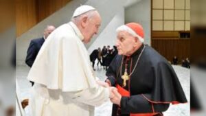 Cardinal Ernest Simoni Venerates St. Francis of Assisi’s Remains at 97 in Assisi Italy Amid Pilgrimage Crowd